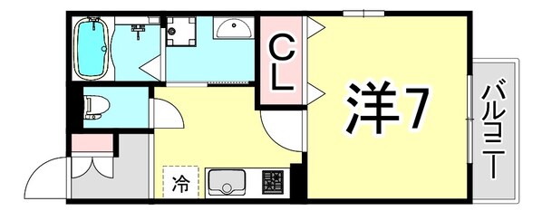 コーワ東町の物件間取画像